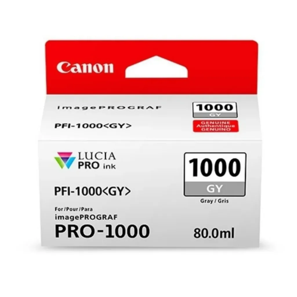 Canon PFI-1000GY Grijs 80.0ml
