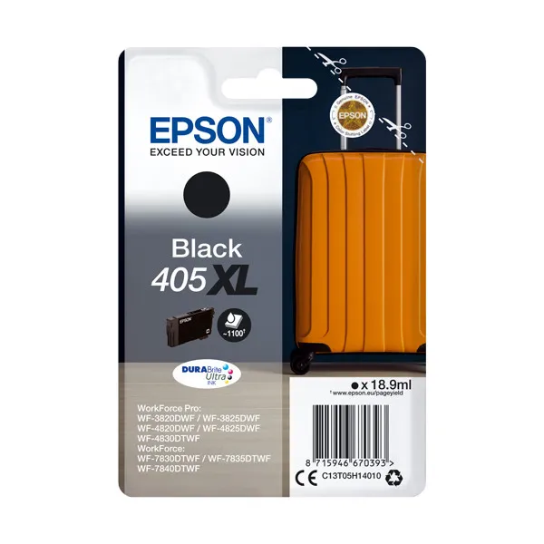 Epson 405XL Zwart 18.9ml