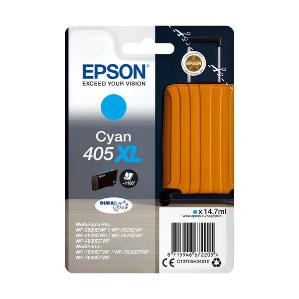 Epson 405XL Cyan (14.7ml)