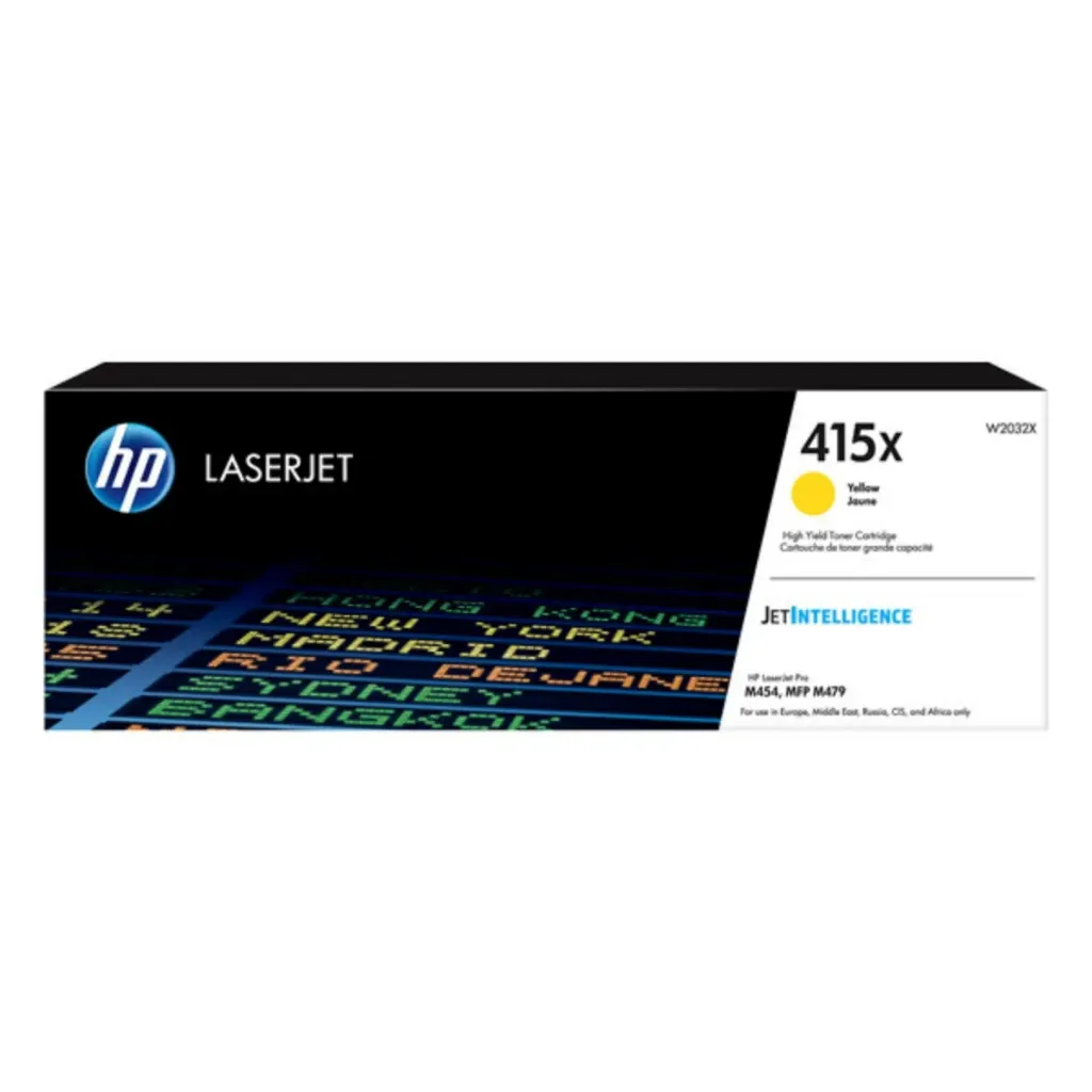 HP 415X Geel Laserjet (W2032X) voor M454/MFP M479