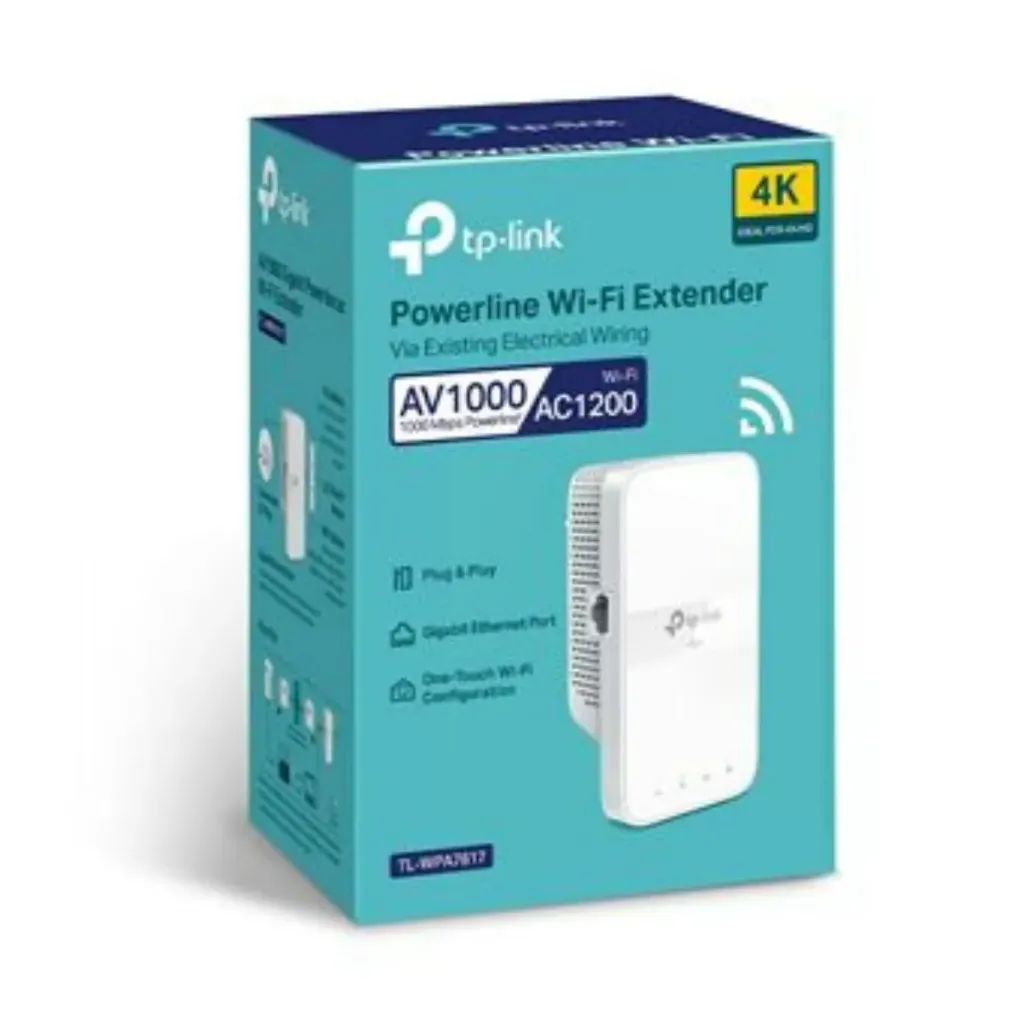 TP-Link Powerline WiFi Extender (1000Mbps) Uitbreiding