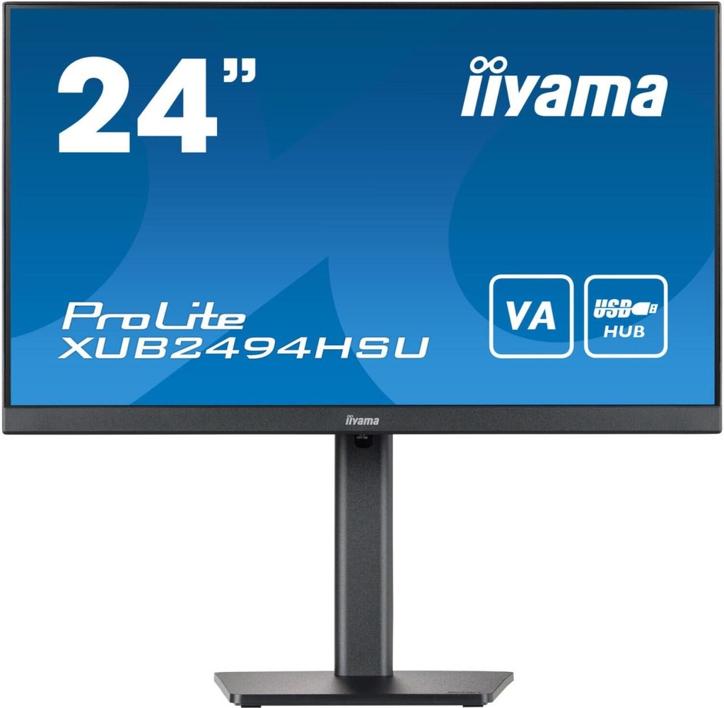 iiYama ProLite XUB2494HSU Monitor 23.8" - FHD - DisplayPort/HDMI - Verstelbaar