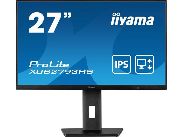 iiYama ProLite XUB2793HS Monitor 27" - FHD - DisplayPort/HDMI - Verstelbaar