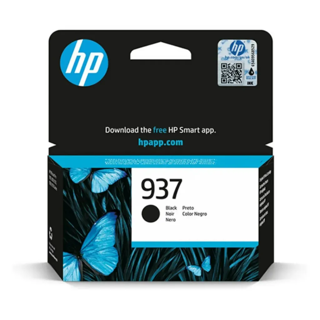 HP 937 Zwart 1250 pagina's