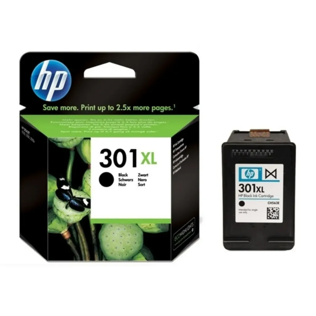 HP 301XL Zwart 430 pagina's