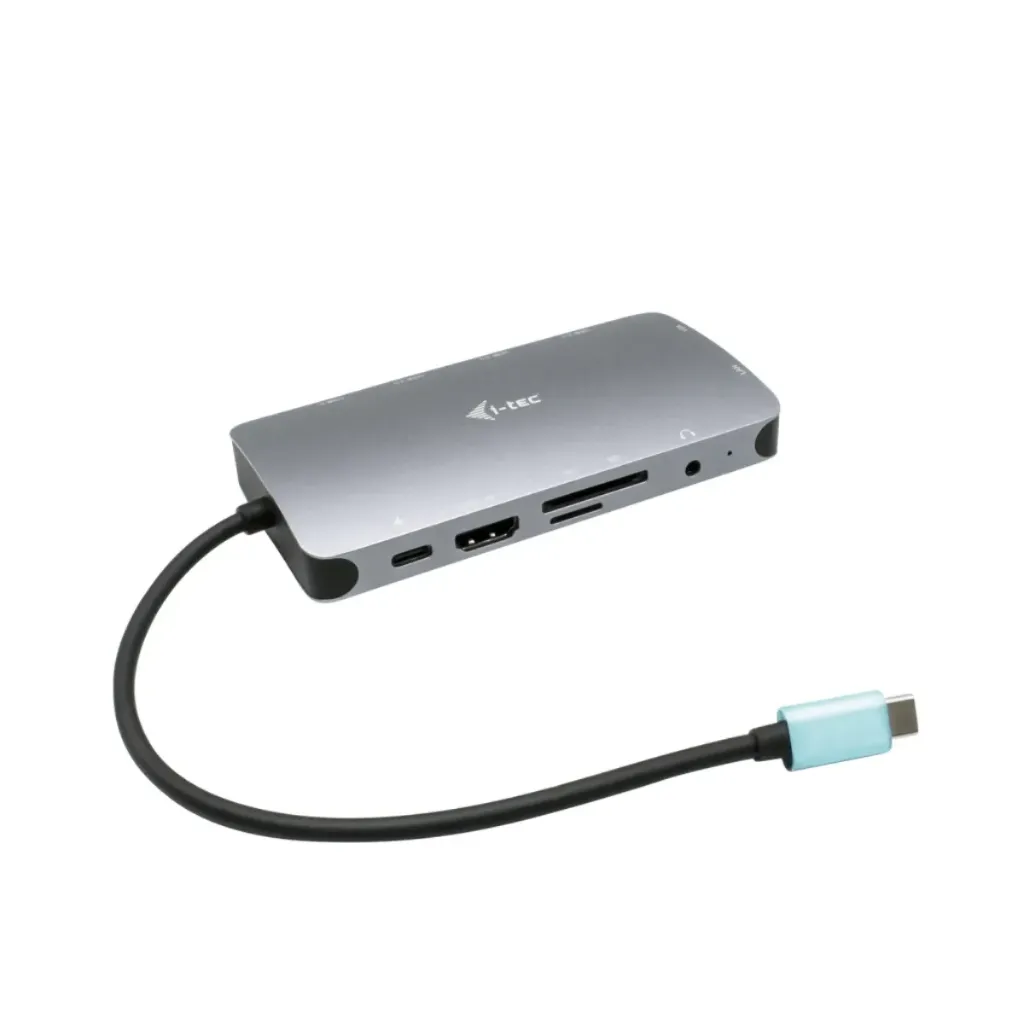USB-C Nano Dock 1x4K HDMI (F)/3xUSB3.0/1x VGA/1xGigaLan/SD 100W PD