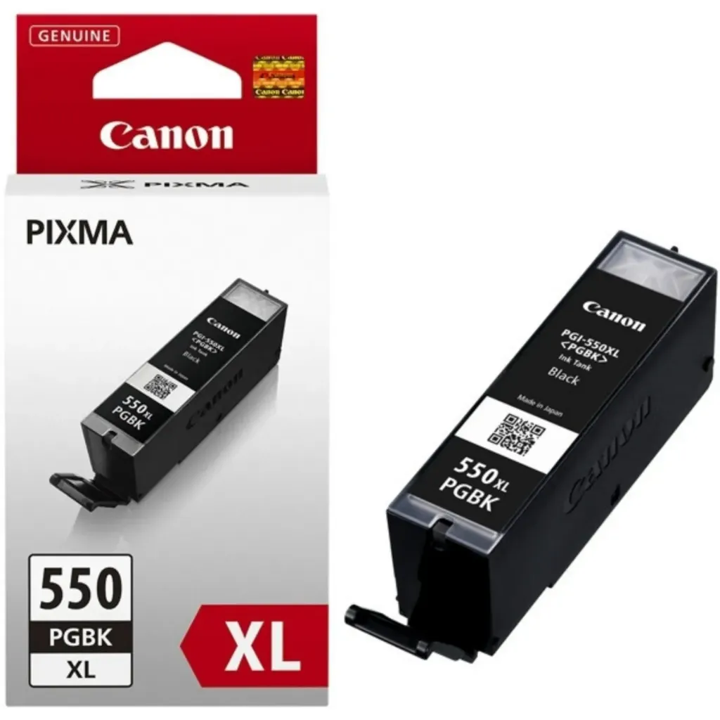 Canon 550PGBK XL Zwart 22ml