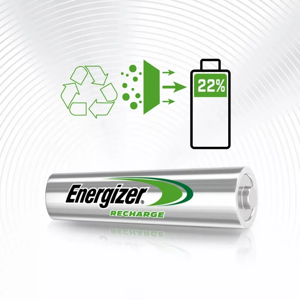 Energizer herlaadbare batterijen AA - 5+1 stuks