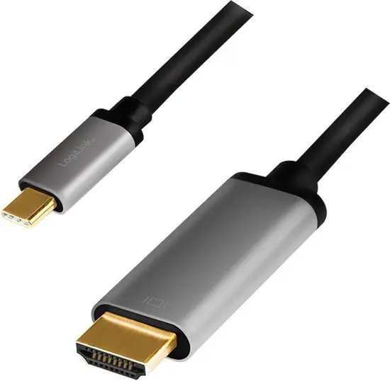 GeniouS USB-C (M) to 4K HDMI (M) Ultra HDR Gold 2M