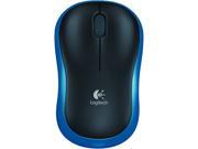 Logitech M185 draadloze muis (Blauw)