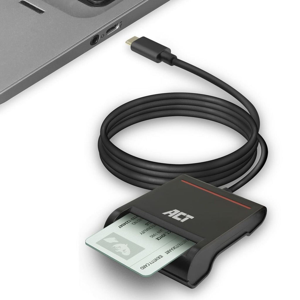 ACT USB-C Smart Card eID lezer