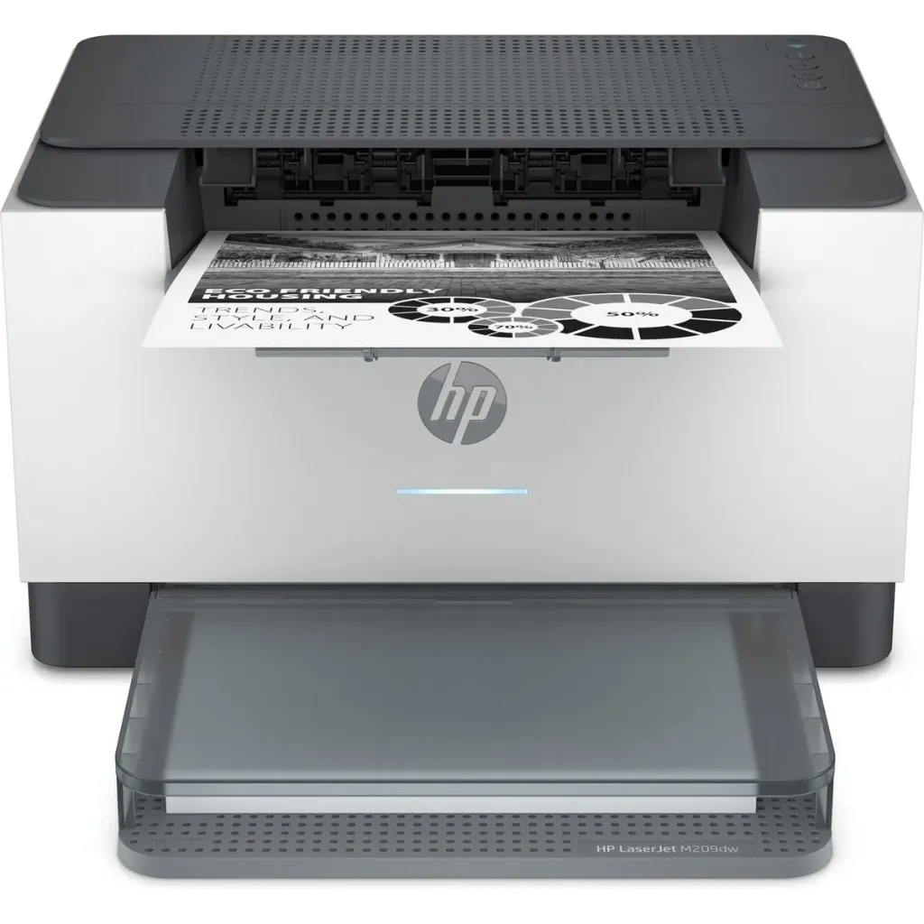 HP LaserJet M209dw draadloze laser printer monochroom