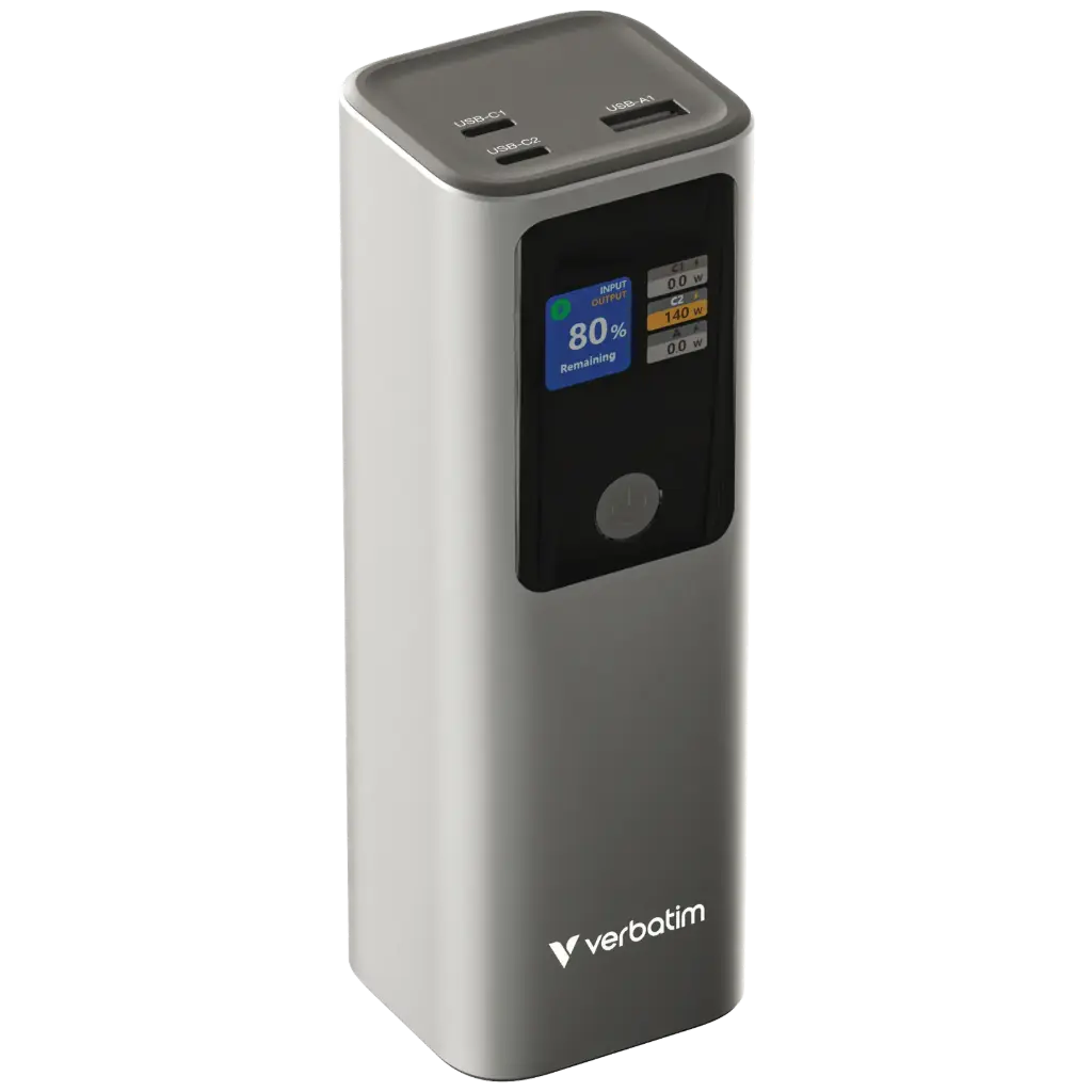 Verbatim Mobiele Powerbank 27.000 mAh 140W