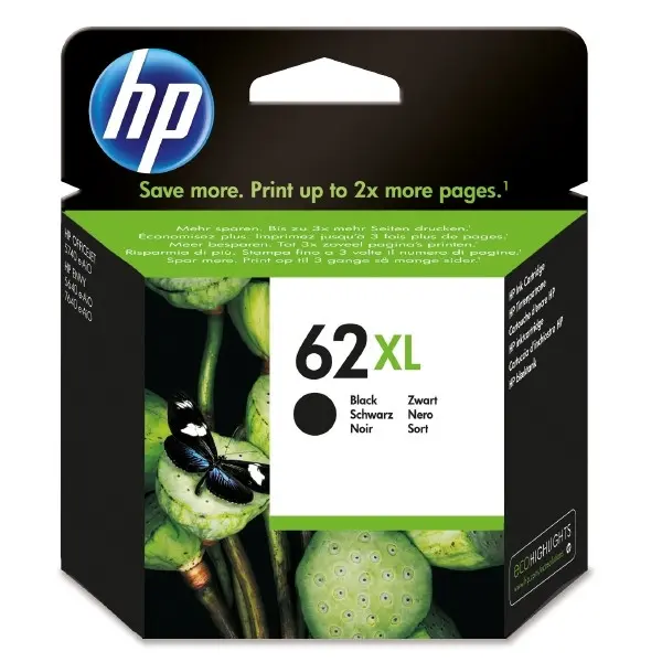 HP 62XL Zwart 600 pagina's