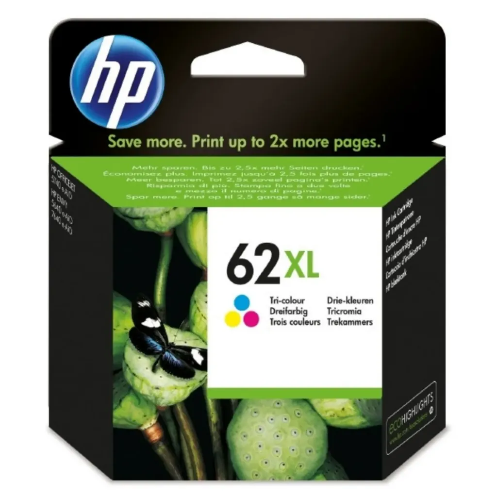 HP 62XL Kleur 415 pagina's