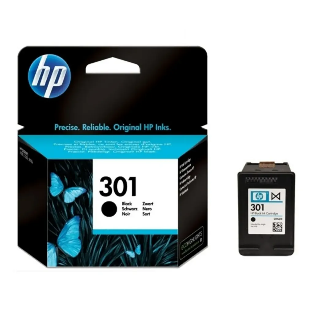 HP 301 Zwart 150 pagina's