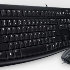 Logitech MK120 Wired Keyboard + Mouse Azerty