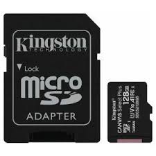 Kingston MS Micro SD Card 128Gb + SDHC-adpater